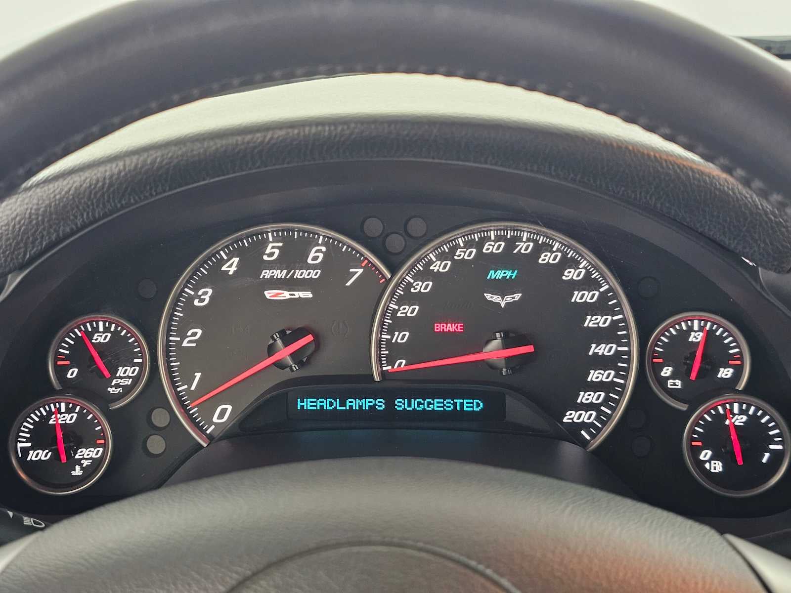 2009 Chevrolet Corvette Z06 Z06 w/2LZ