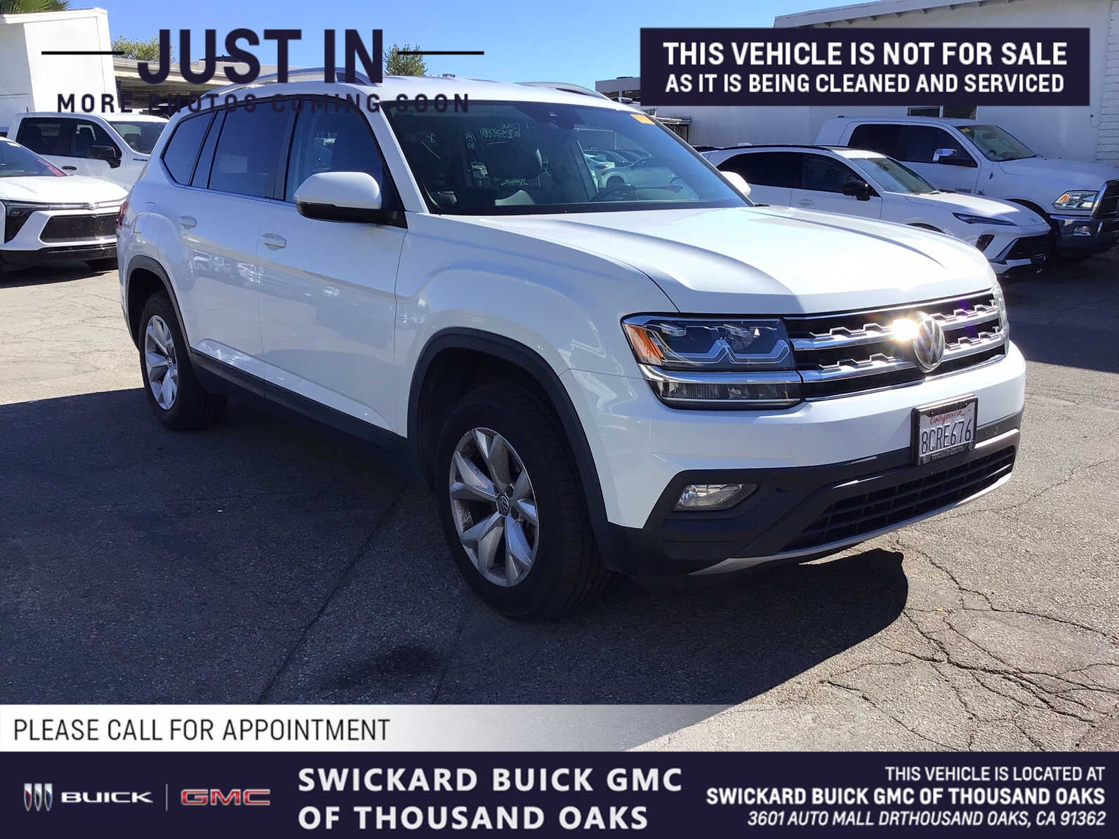 2018 Volkswagen Atlas 3.6L V6 SE