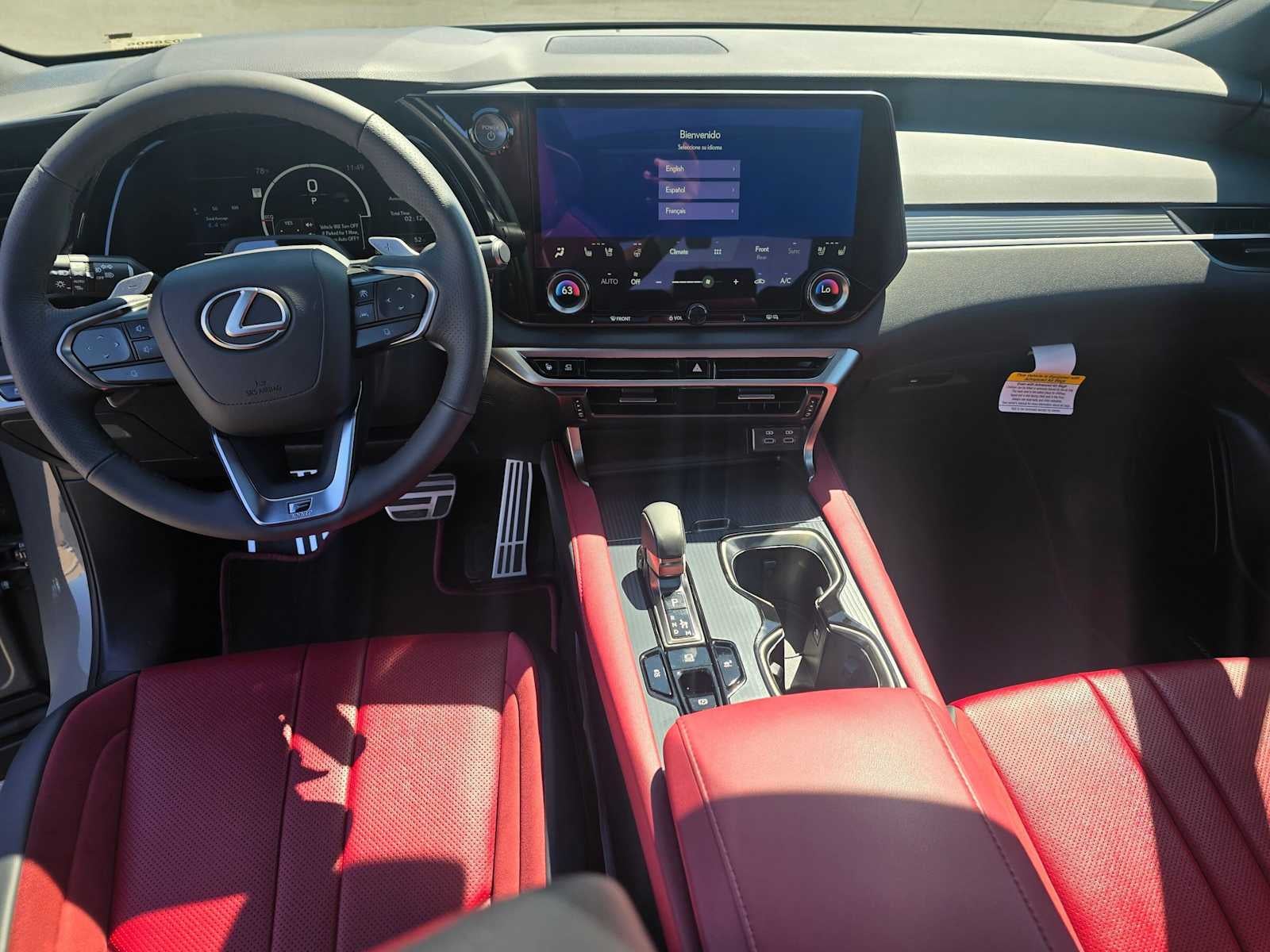 2026 Lexus RX 500h F SPORT PERFORMANCE AWD