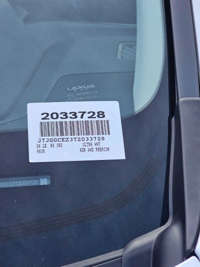 2026 Lexus RX 350 PREMIUM