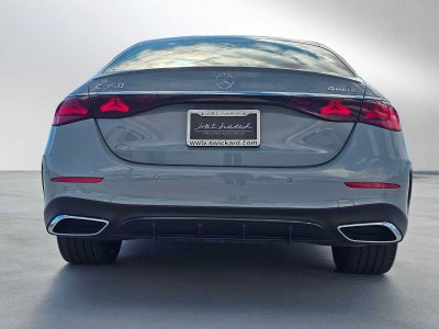 2026 Mercedes-Benz E 350 4MATIC® Sedan