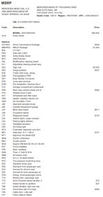 2025 Mercedes-Benz Sprinter 2500 Standard Roof I4 Diesel 144" RWD