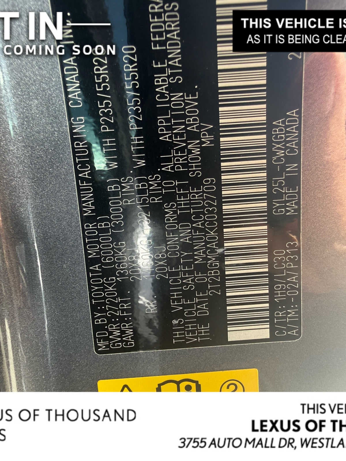 2019 Lexus RX 450h F SPORT