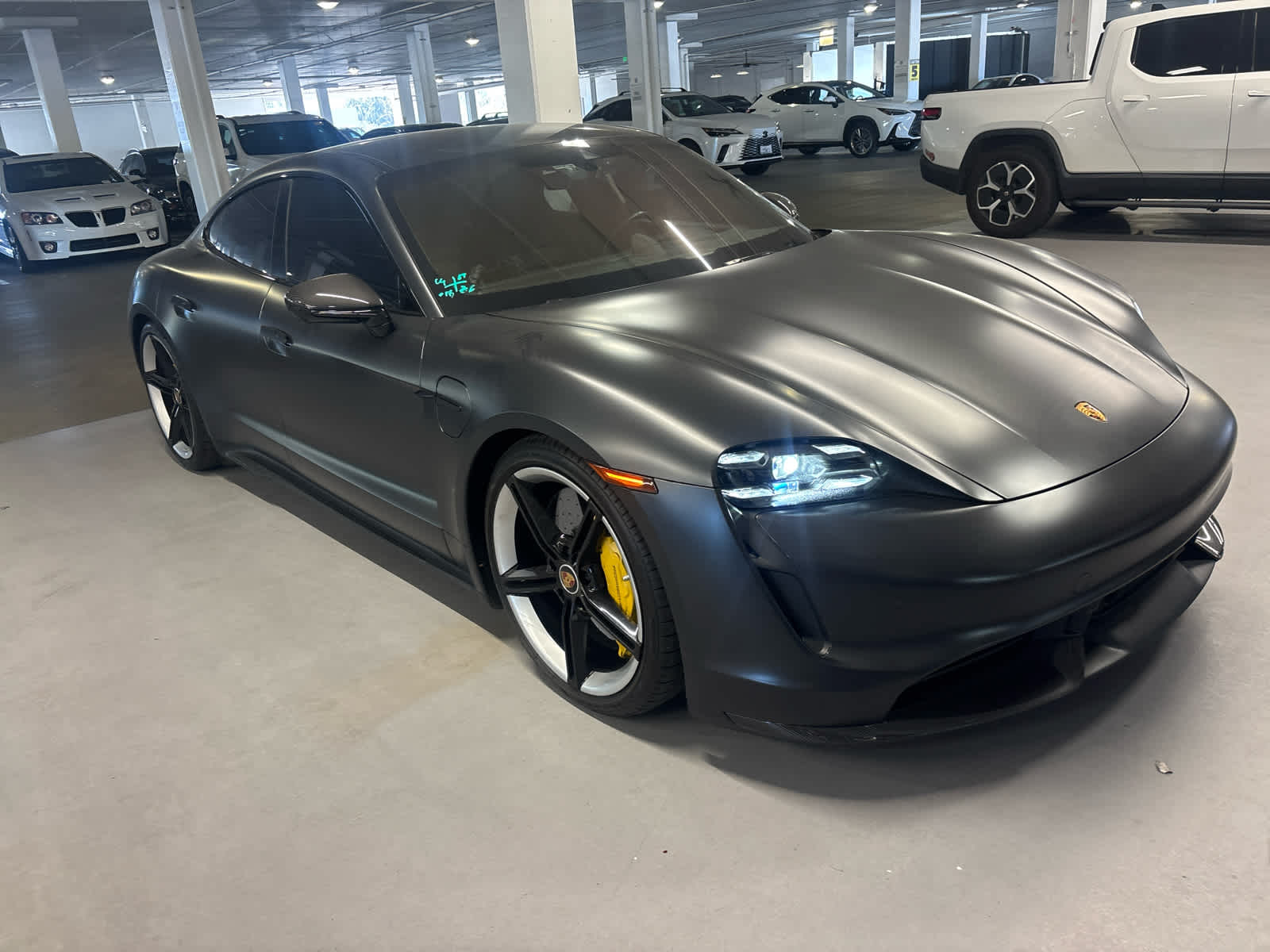 Used 2021 Porsche Taycan Turbo S with VIN WP0AC2Y19MSA62918 for sale in Thousand Oaks, CA