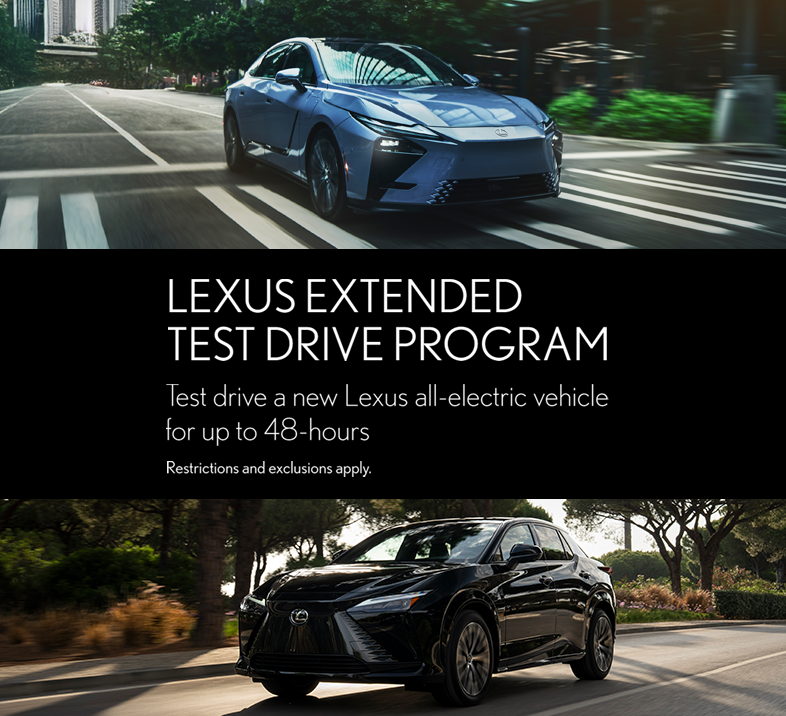 Lexus Extended Test Drive Program
