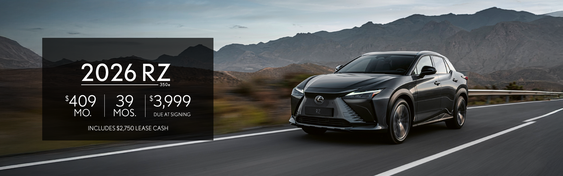 LEASE ON 2026 RZ 350e